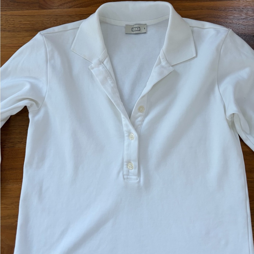 AYR White Polo Shirt